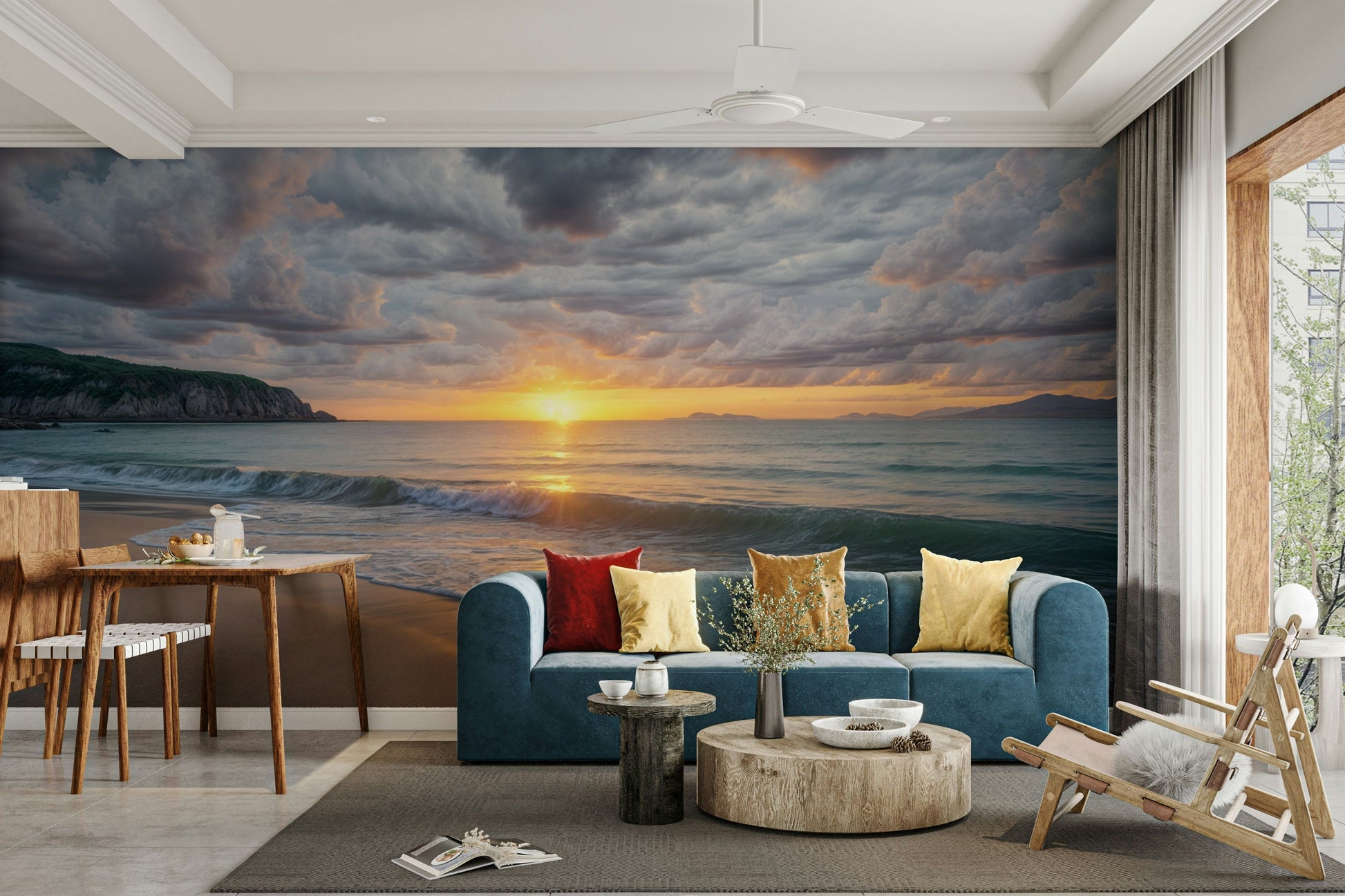The image has a soft, painted look.


