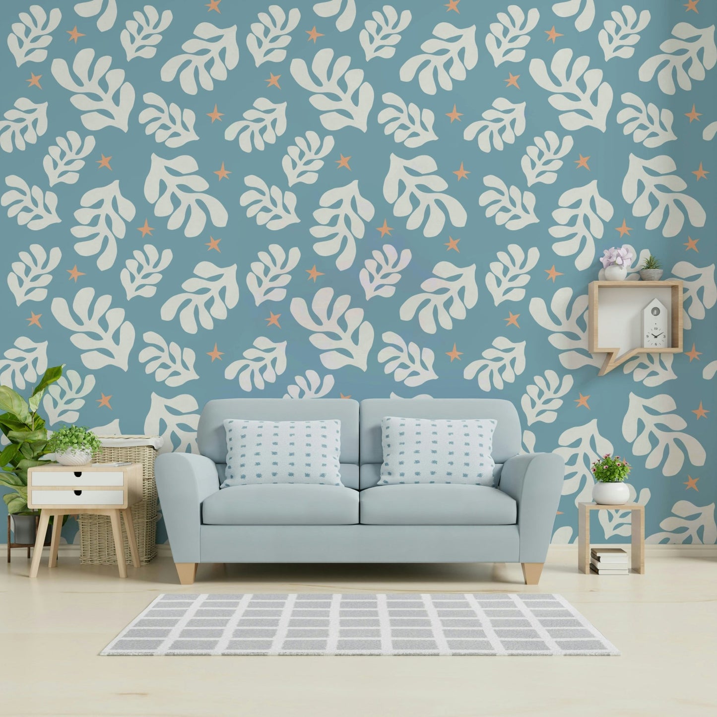 The image shows an artistic impression of a serene coastal scene with soft, ethereal feel.

