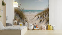 The colors are soft, muted tones of beige, gray, and blue. GD3565

