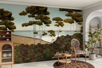 The composition is a harmonious, layered pattern.

