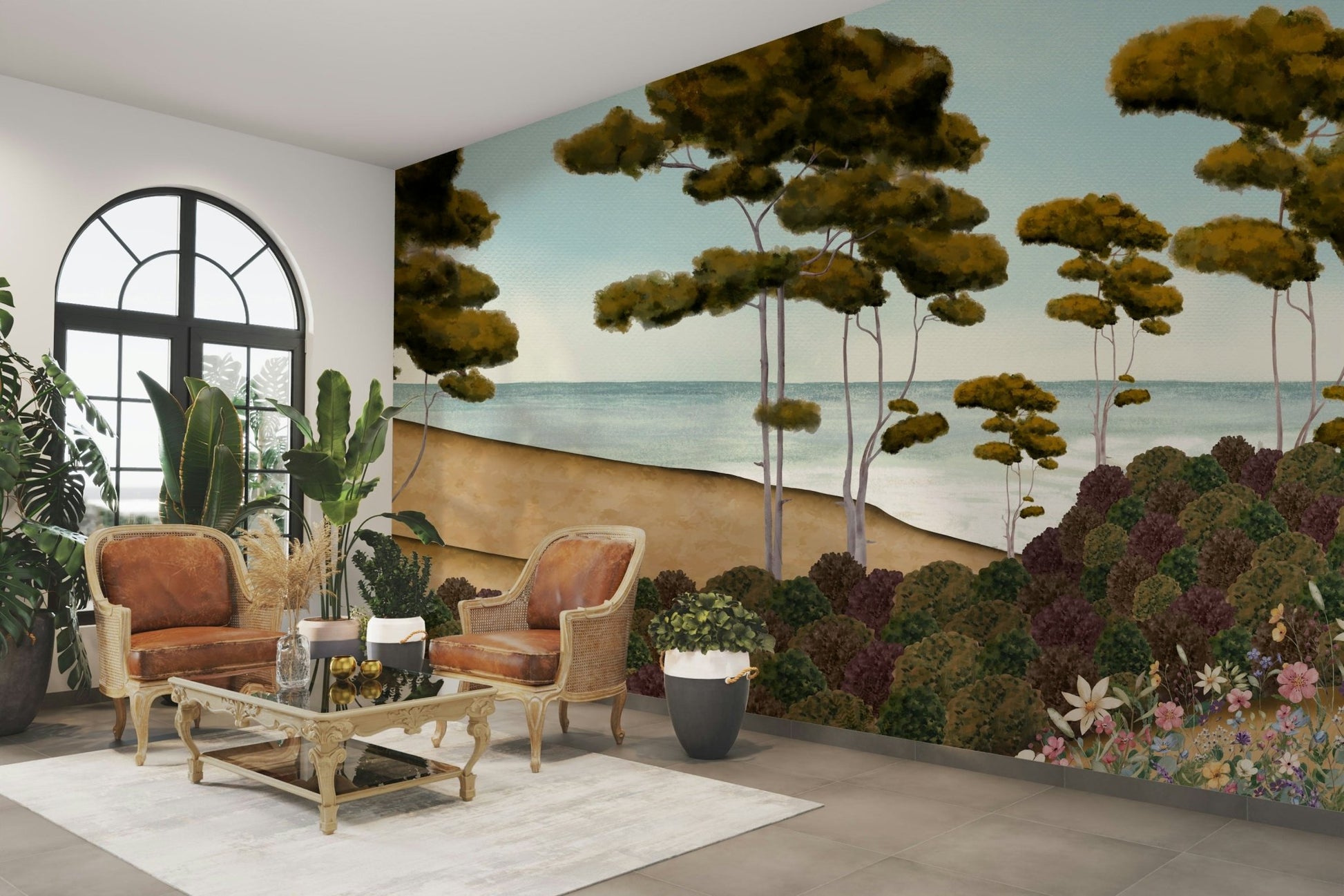 The image is suitable for a living room or a bedroom.

