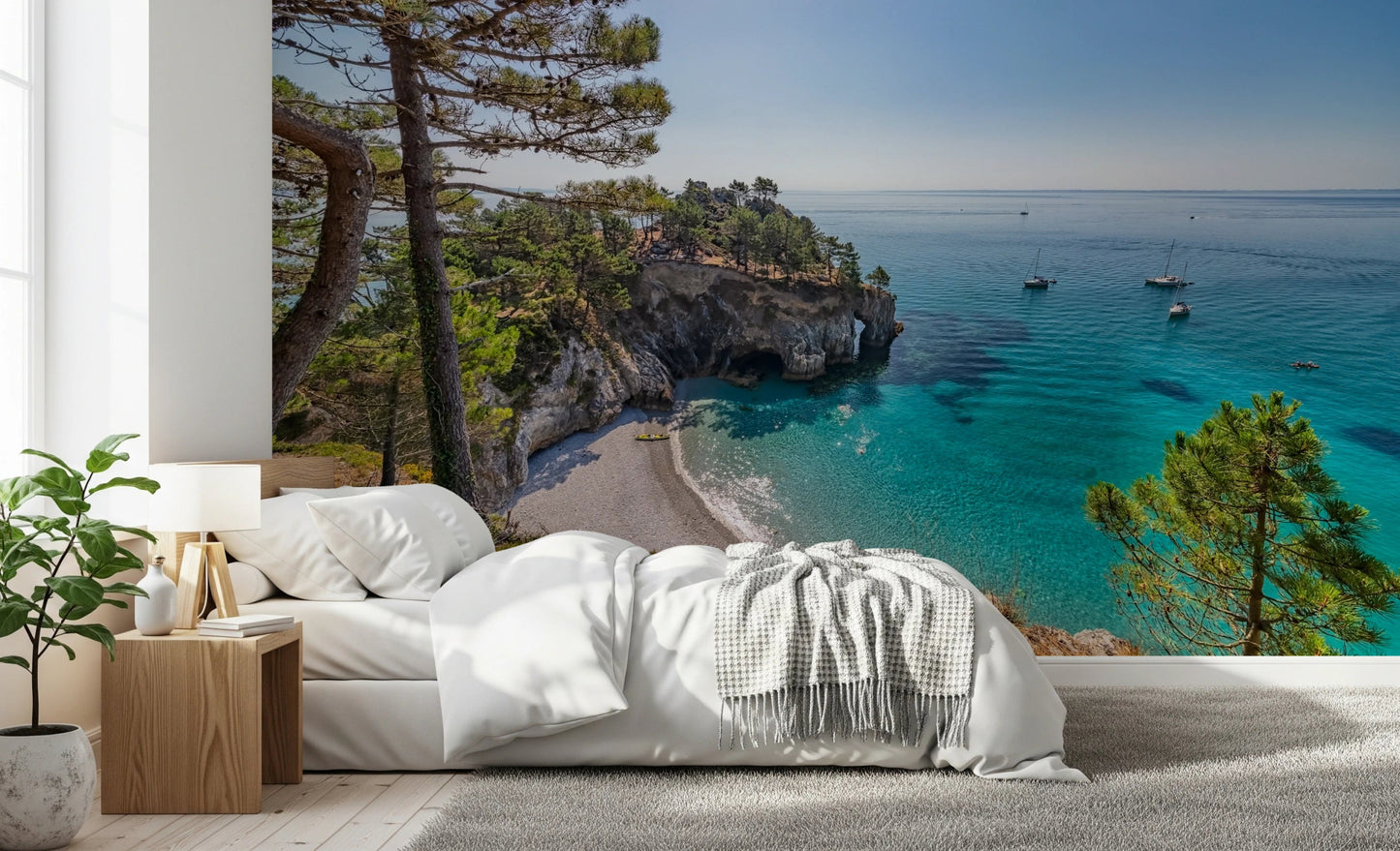 Coastal Haven Wall Mural