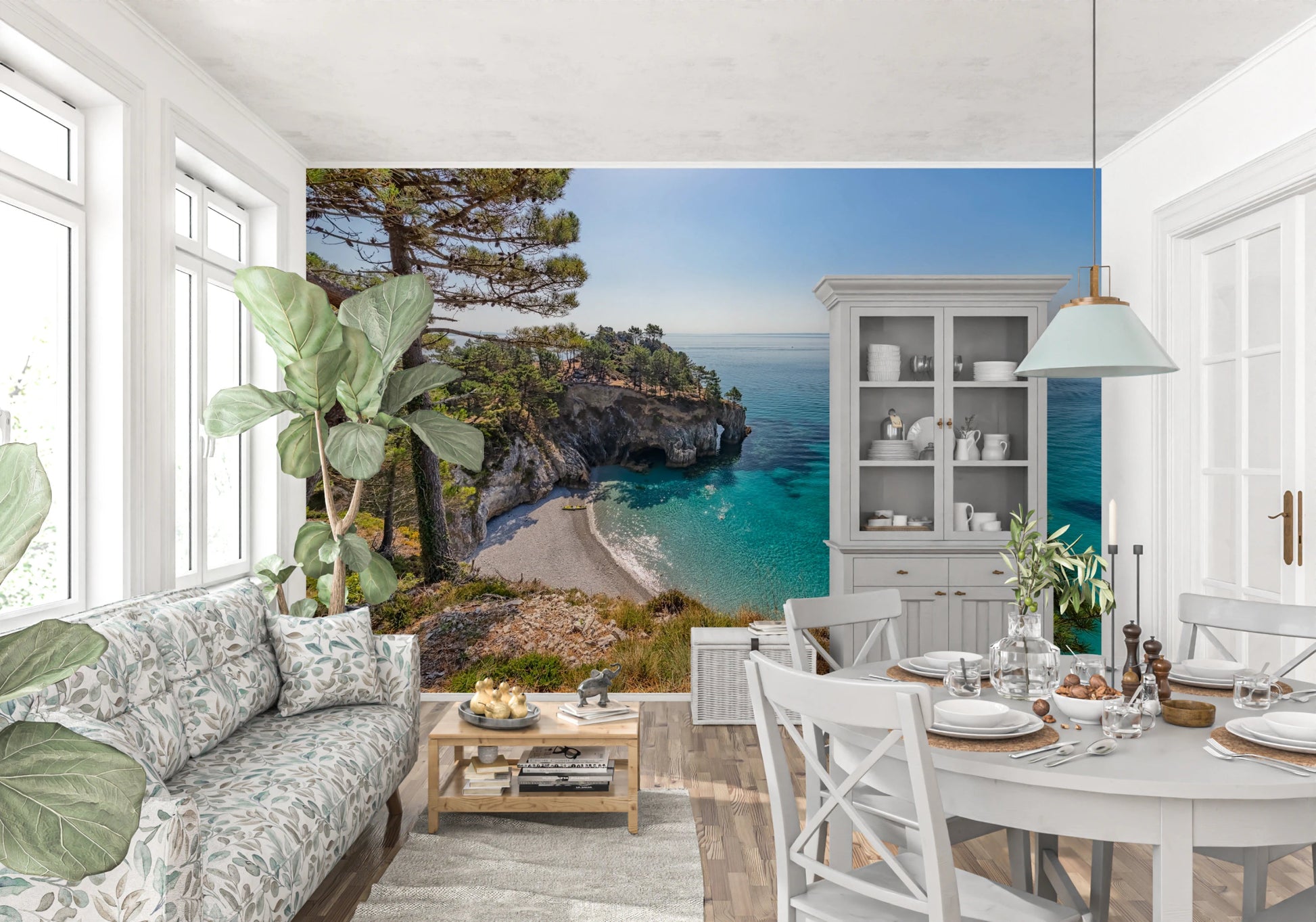 Coastal Haven Wall Mural