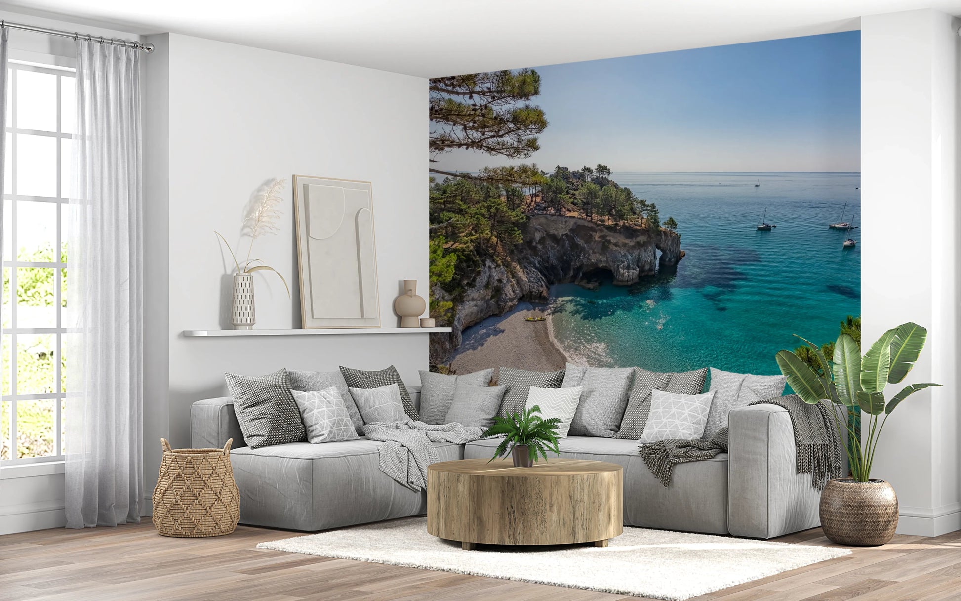 Coastal Haven Wall Mural