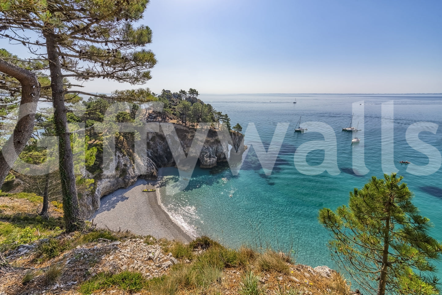 Coastal Haven Wall Mural