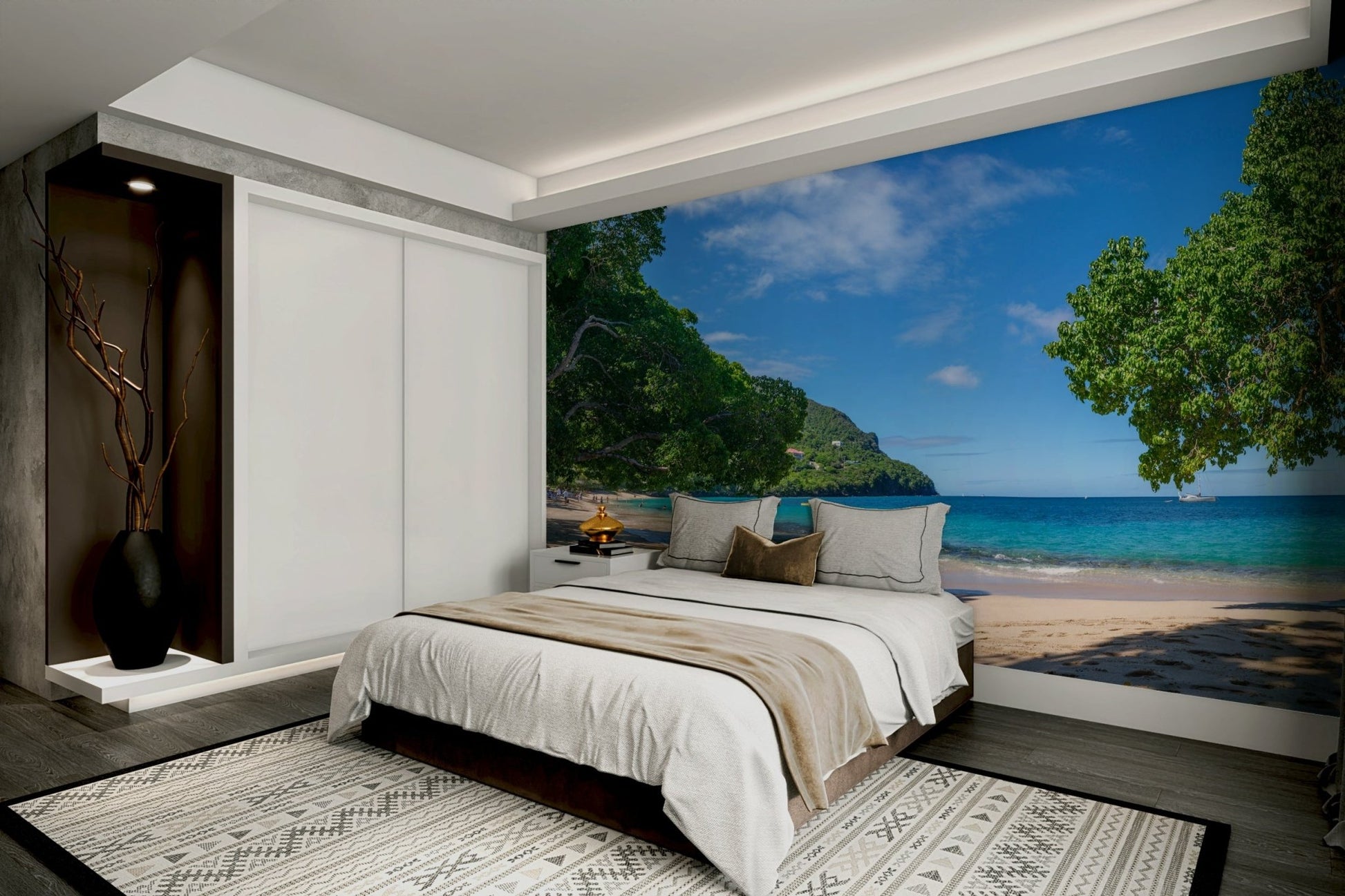 Tranquil nature wallcovering
