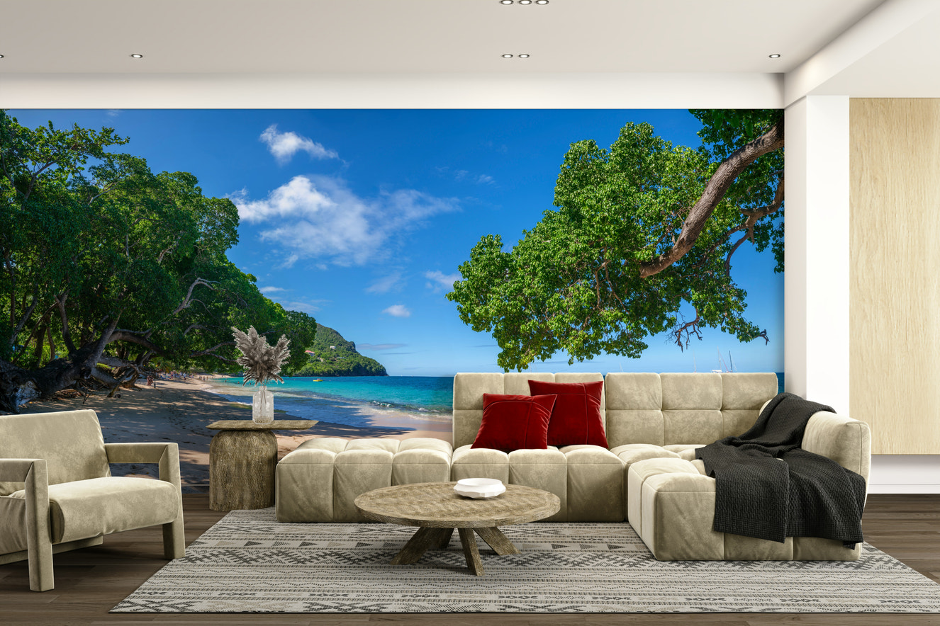 Picture of Coastal Paradise Vibes Wall Mural
