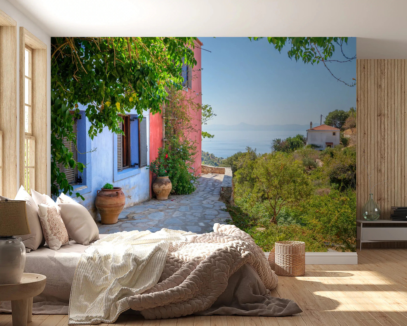 Coastal Path Charm Wall Mural