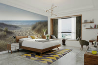 Coastal Path to Serenity Wall Mural on a living room wall

