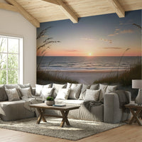 Relaxing beachside path leading to horizon view GD454

