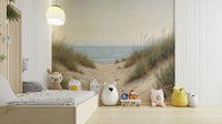 Coastal dunes mural wall design

