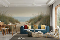Seaside trail wallpaper wall art

