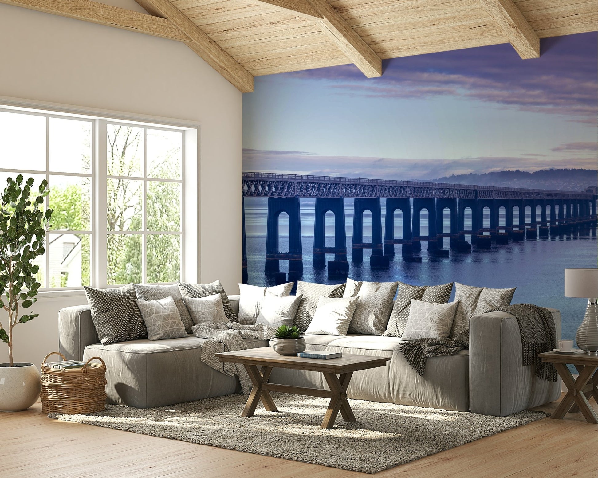 The coastline stretches into the distance.

