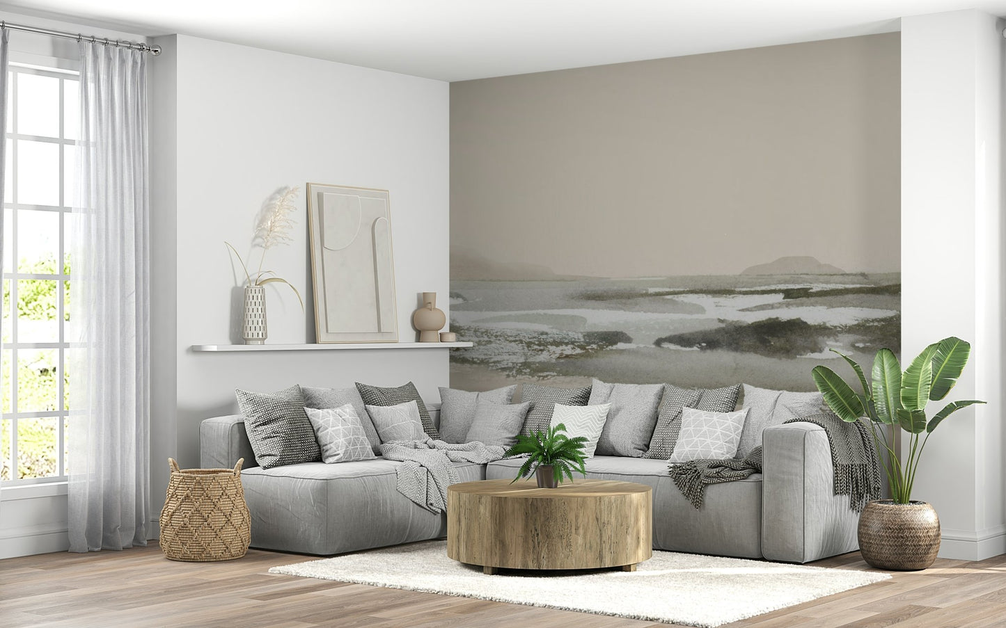 A classic abstract design wallpaper for walls.