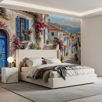 High quality landscape imagery for the Cobalt and Bougainvillea Dreams Wall Mural., GD9101