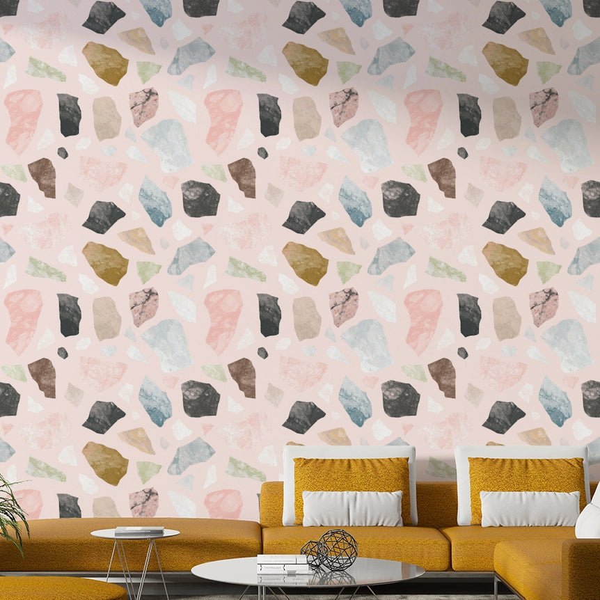 Artistic Cocceiomotiflow wallpaper for bedrooms and offices

