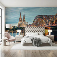 Cologne at Dusk Wall Mural