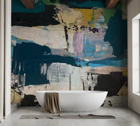 Color Texture Wallpaper Mural - Giffywalls
