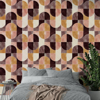 Fall vibes toned wall covering.

