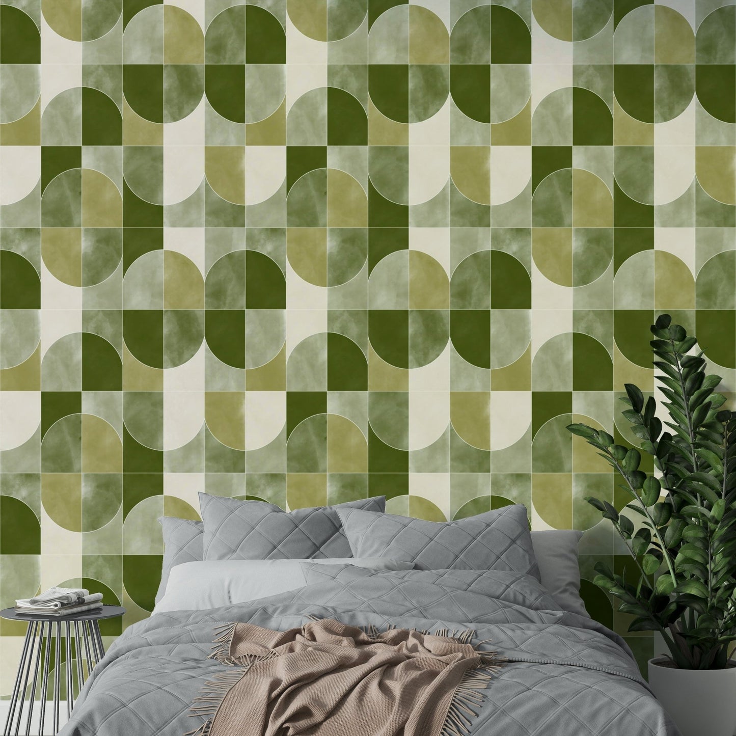 Muted color palette on wallpaper. GD2914

