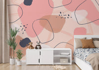 Colorful Abstract Pastel Art Wallpaper Murals abstract-10