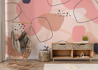 Colorful Abstract Pastel Art Wallpaper Murals abstract-10