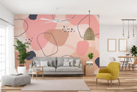 Colorful Abstract Pastel Art Wallpaper Murals abstract-10