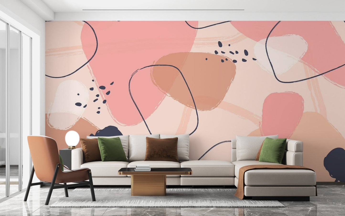 Colorful Abstract Pastel Art Wallpaper Murals abstract-10