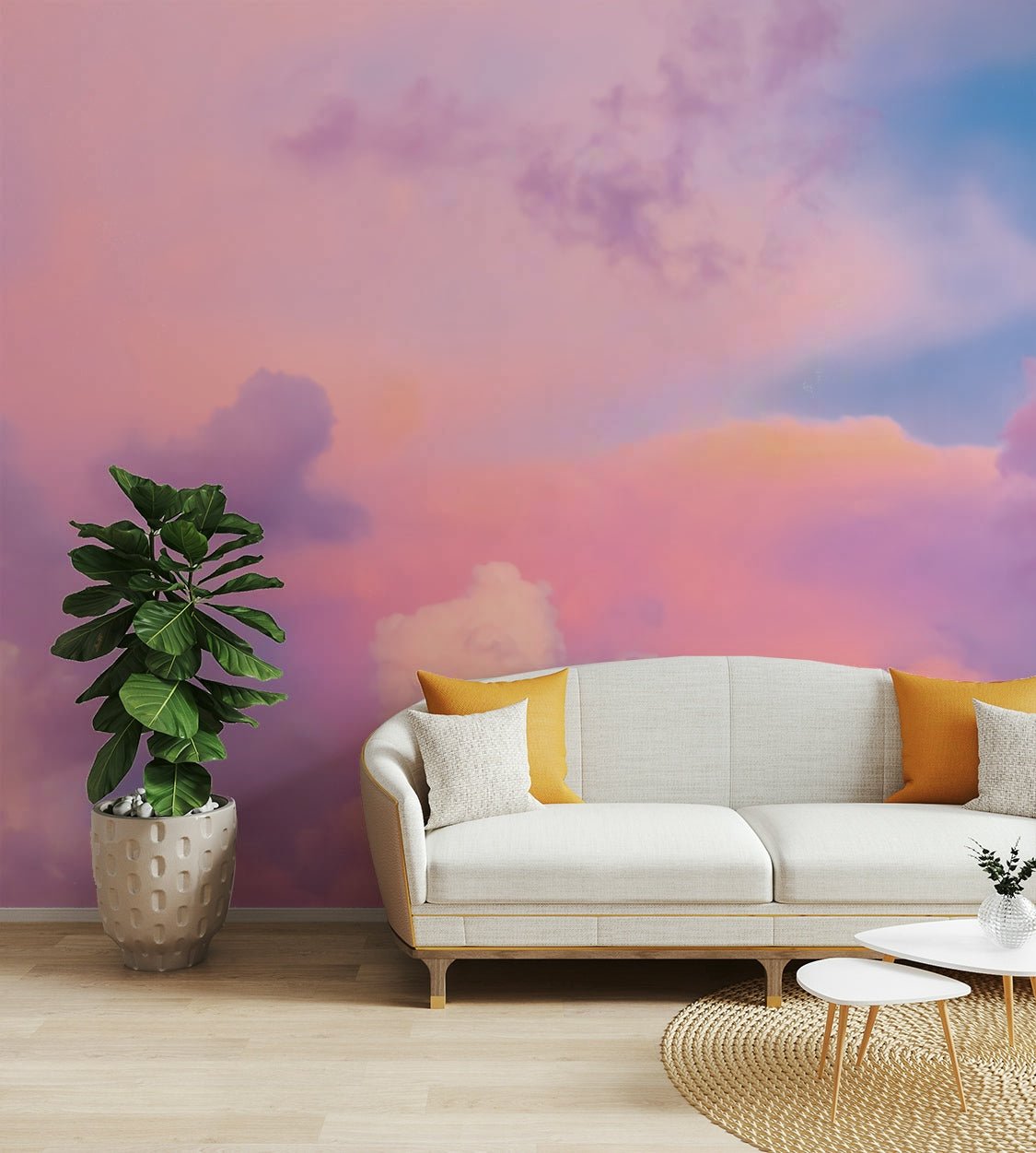 Colorful Clouds on Sunset Sky Wall Mural, GD2616