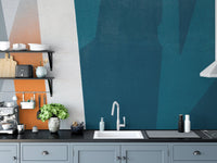 Geometric abstract concrete wall for stylish wallpaper. A797