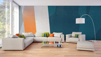 Colorful Concrete Wall Texture Wallpaper - Giffywalls A797