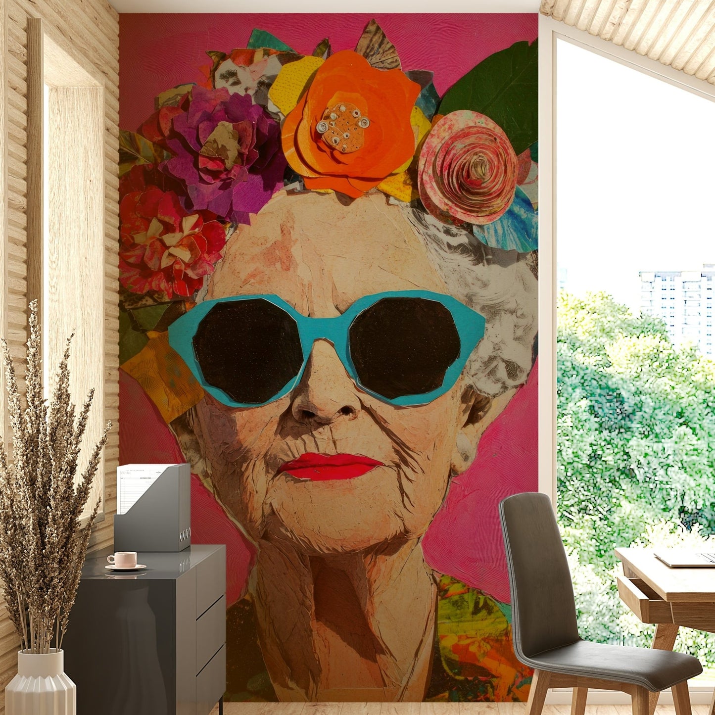 joyful and peaceful wall decor

