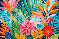 Wallpaper with a fun and lively look