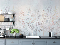 Colorful Field Long Grass Wallpaper Mural - Giffywalls