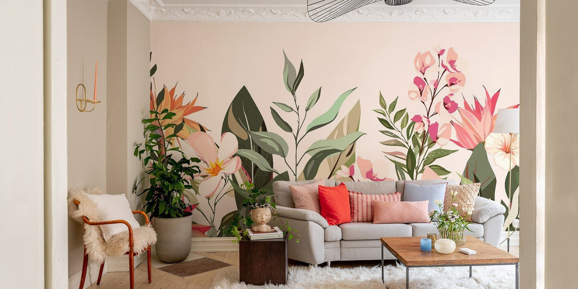 colorful flower wallpaper - Giffywalls flowers-011