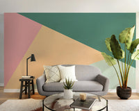Colorful Geometric Triangle Shaped Wallpaper - Giffywalls abstract-20