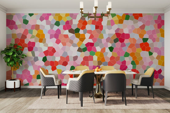 A vibrant and mesmerizing wallpaper pattern. GD3192
