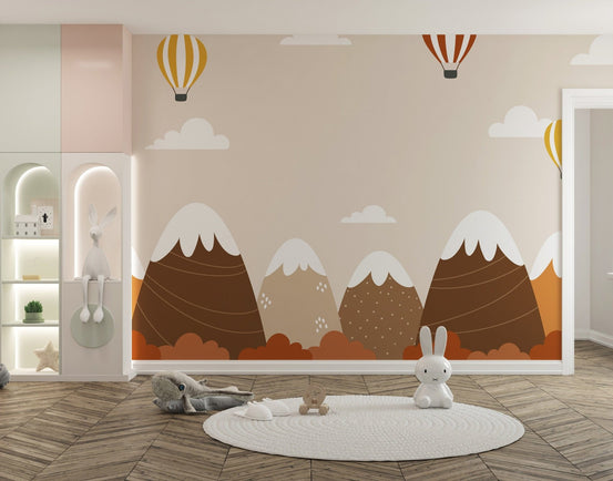 Nature-inspired kids wallpaper A891