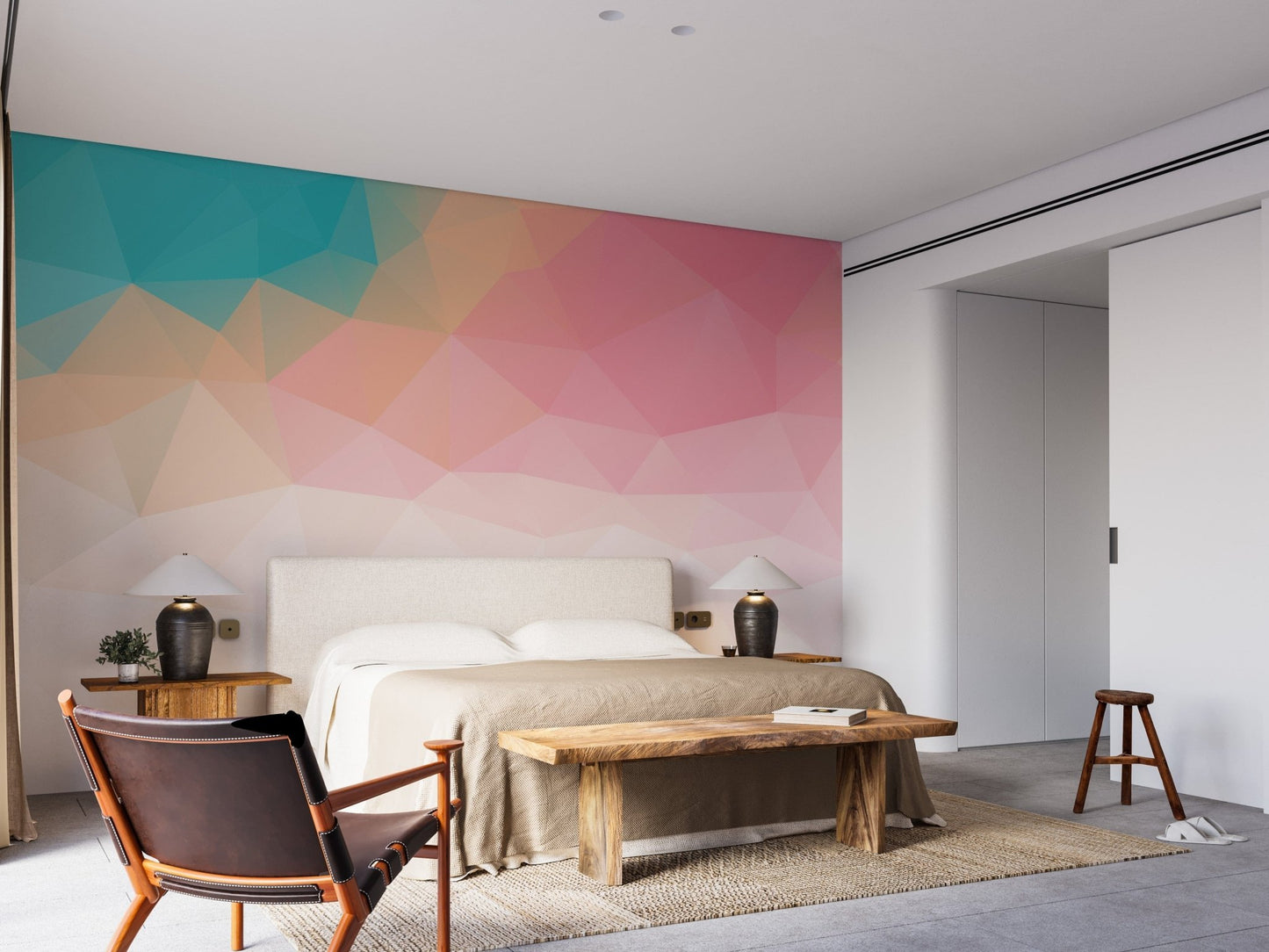 Colorful Ombre Wallpaper Murals - Giffywalls B074