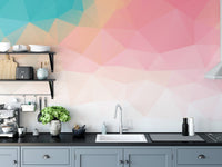 Colorful Ombre Wallpaper Murals - Giffywalls B074