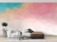 Colorful Ombre Wallpaper Murals - Giffywalls B074
