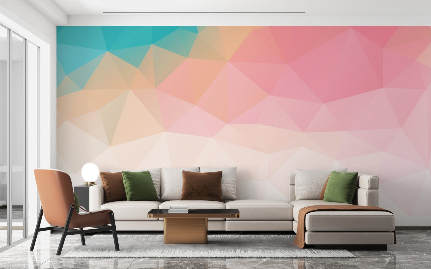 Colorful Ombre Wallpaper Murals - Giffywalls B074