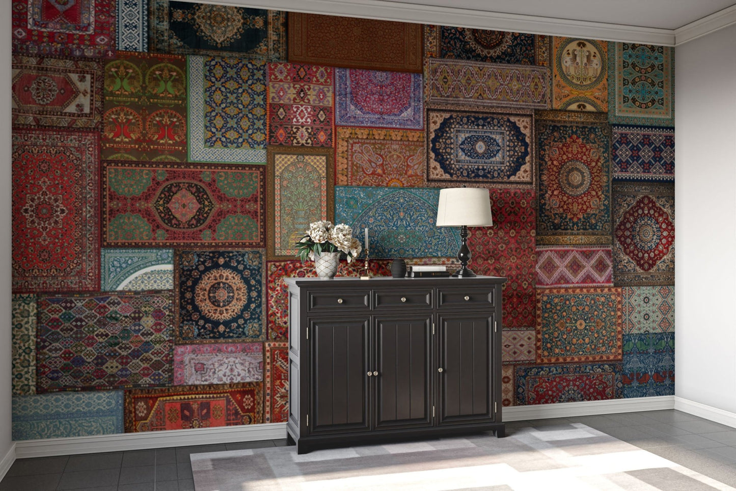 Colorful Persian Carpet Wallpaper