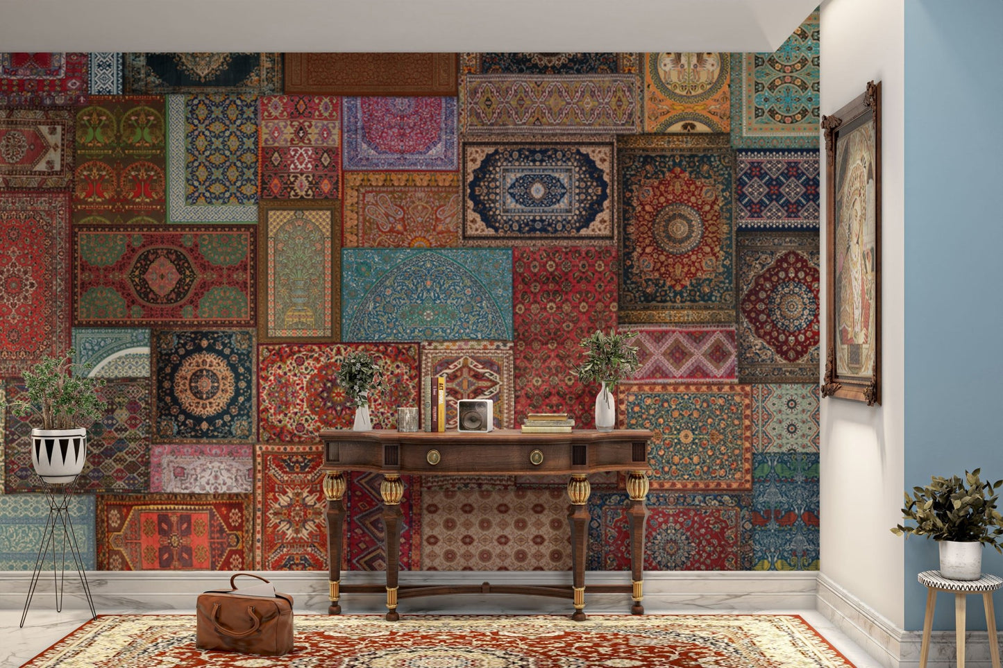 Colorful Persian Carpet Wallpaper