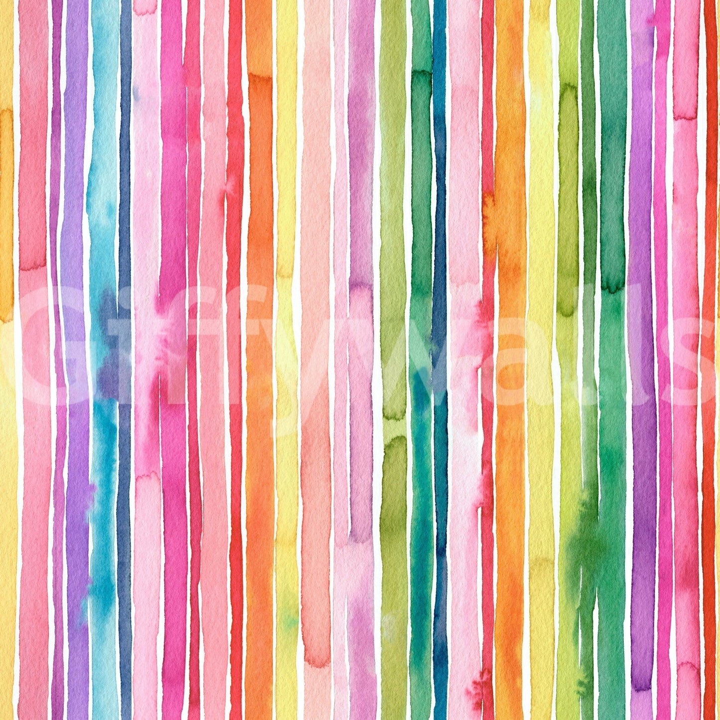 Playful watercolor wallpaper

