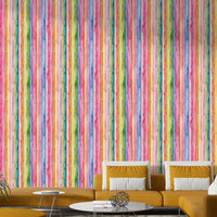 Watercolor stripes wallpaper

