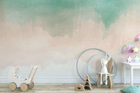 colorful watercolor ombre wallpaper for walls