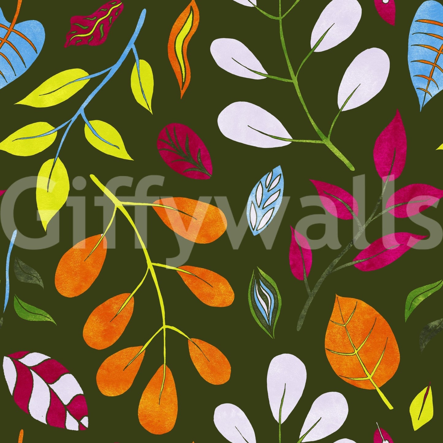 Bold and colorful decorative paper wallpaper.


