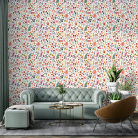 Botanical watercolor wallpaper GD798

