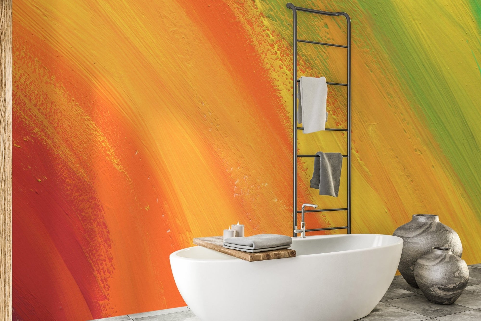 Colourful Rainbow Wallpaper Mural A275